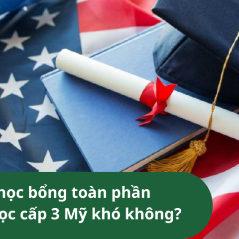 học bổng toàn phần cho học sinh cấp 3 Mỹ 1