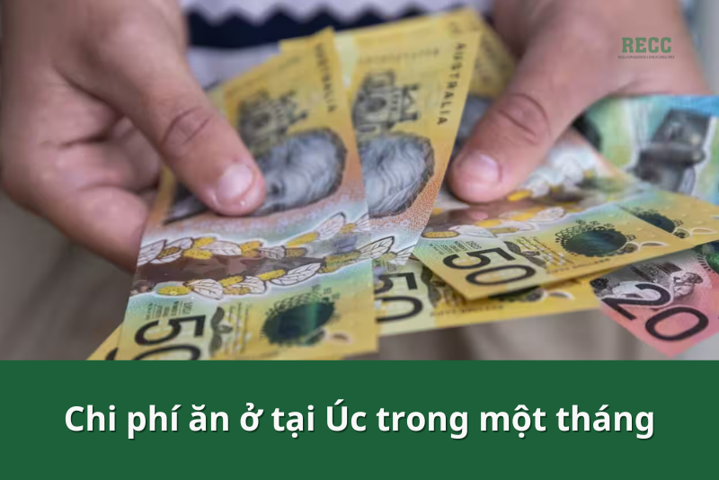 chi phí ăn ở tại Úc 1