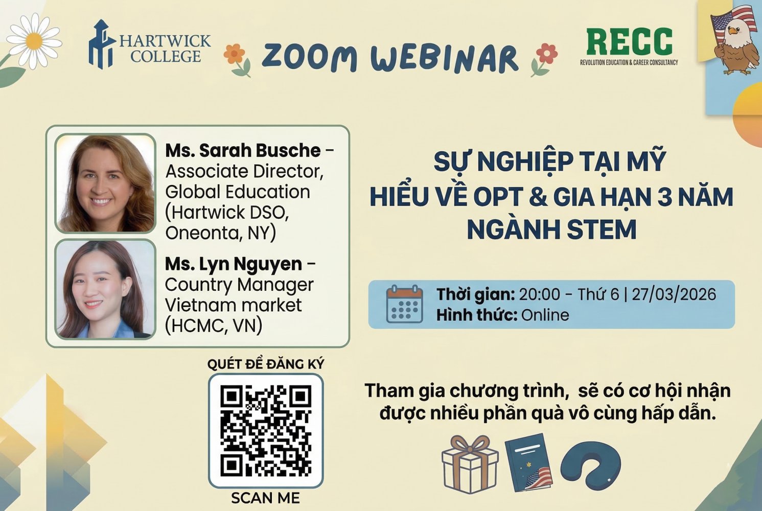 WEBINAR DU HỌC MỸ